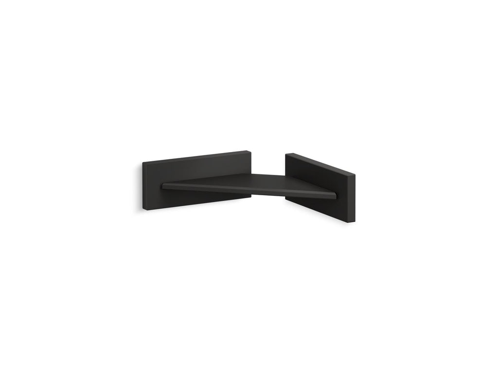 KOHLER K-23287-BL Square Foot Ledge - Matte Black