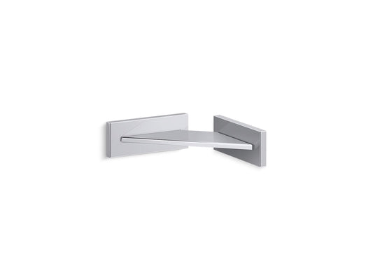 KOHLER K-23287-CP Square Foot ledge - Polished Chrome