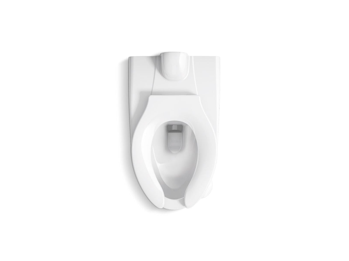 KOHLER K-84323-0 Kingston Ultra Wall-Mount Toilet Bowl With Rear Spud - White
