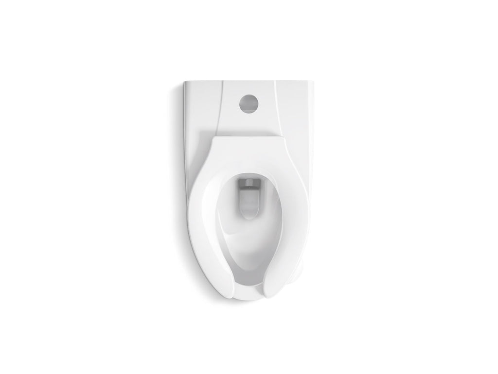 KOHLER K-84325-0 Kingston Ultra Wall-Mount Toilet Bowl With Top Spud - White
