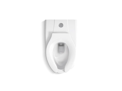 KOHLER K-84325-7 Kingston Ultra Wall-mount toilet bowl with top spud - Black Black
