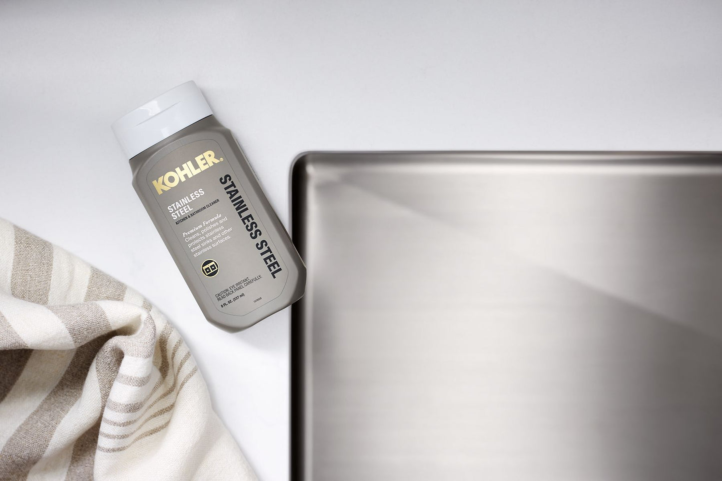 KOHLER K-23729-NA Stainless steel cleaner