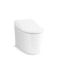 KOHLER K-77795-0 Eir One-Piece Elongated Smart Toilet, Dual-Flush In White