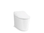 KOHLER K-77795-0 Eir One-Piece Elongated Smart Toilet, Dual-Flush - White