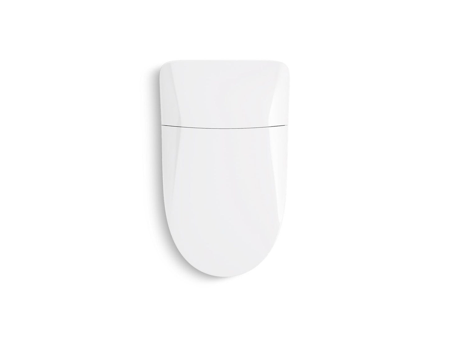 KOHLER K-77795-0 Eir One-Piece Elongated Smart Toilet, Dual-Flush In White