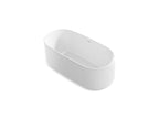 KOHLER K-8335-0 Ceric 60" X 29" Freestanding Bath - White
