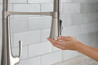 KOHLER K-22060-BL Graze Semi-Professional Kitchen Sink Faucet With Three-Function Sprayhead - Matte Black