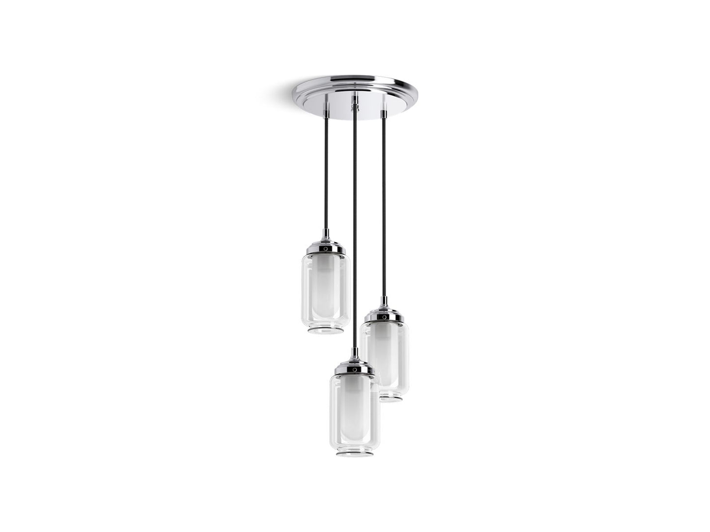 KOHLER K-22655-PE03-SNL Artifacts 11" pendant - Polished Nickel