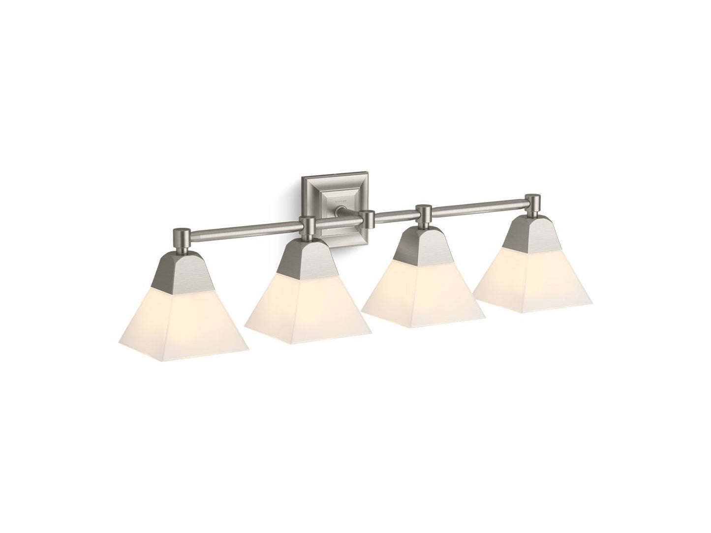 KOHLER K-23689-BA04-BNL Memoirs Four-Light Sconce In Brushed Nickel