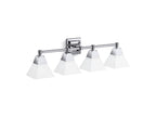 KOHLER K-23689-BA04-CPL Memoirs Four-Light Sconce - Polished Chrome