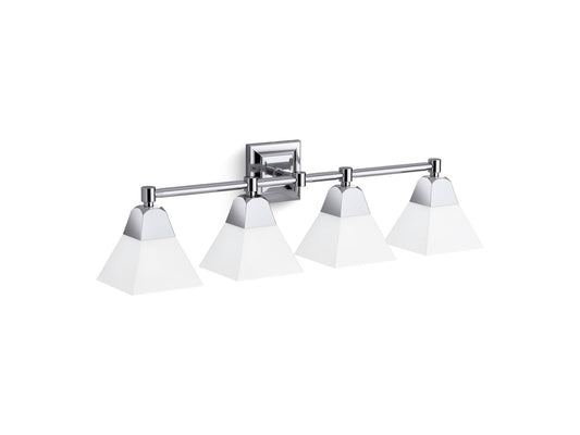 KOHLER K-23689-BA04-CPL Memoirs Four-light sconce - Polished Chrome