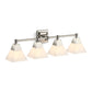 KOHLER K-23689-BA04-SNL Memoirs Four-Light Sconce In Polished Nickel