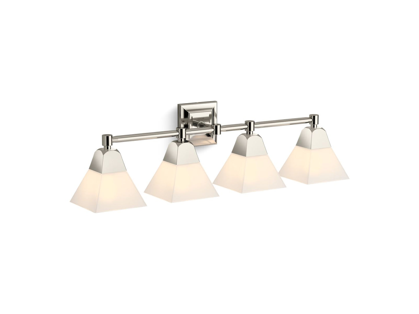 KOHLER K-23689-BA04-SNL Memoirs Four-Light Sconce In Polished Nickel