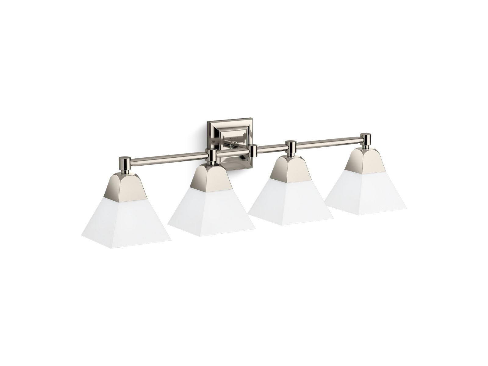 KOHLER K-23689-BA04-SNL Memoirs Four-Light Sconce - Polished Nickel