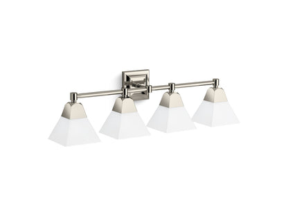 KOHLER K-23689-BA04-SNL Memoirs Four-light sconce - Polished Nickel