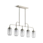 KOHLER K-22660-CH05-SNL Artifacts 36" Linear Chandelier In Polished Nickel