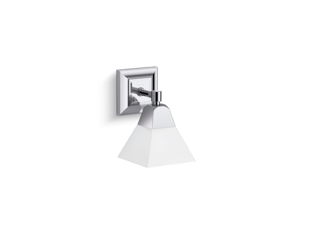 KOHLER K-23686-SC01-SNL Memoirs One-Light Sconce - Polished Nickel