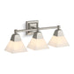 KOHLER K-23688-BA03-BNL Memoirs Three-Light Sconce In Brushed Nickel