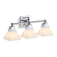 KOHLER K-23688-BA03-CPL Memoirs Three-Light Sconce In Polished Chrome