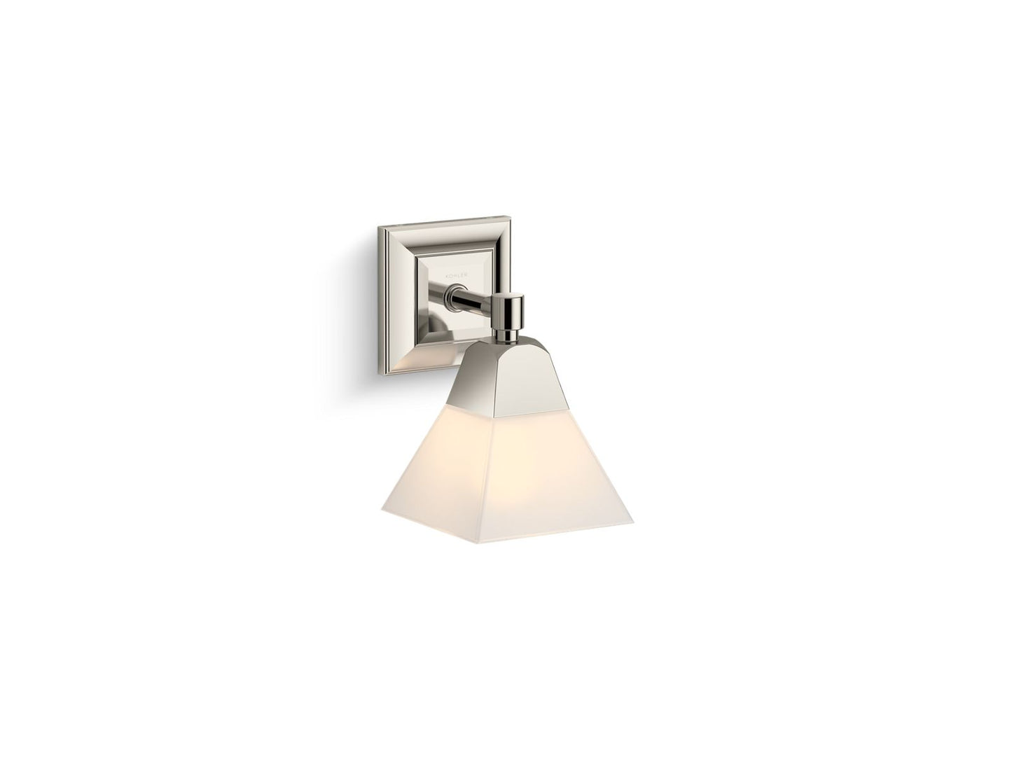 KOHLER K-23686-SC01-SNL Memoirs One-Light Sconce In Polished Nickel