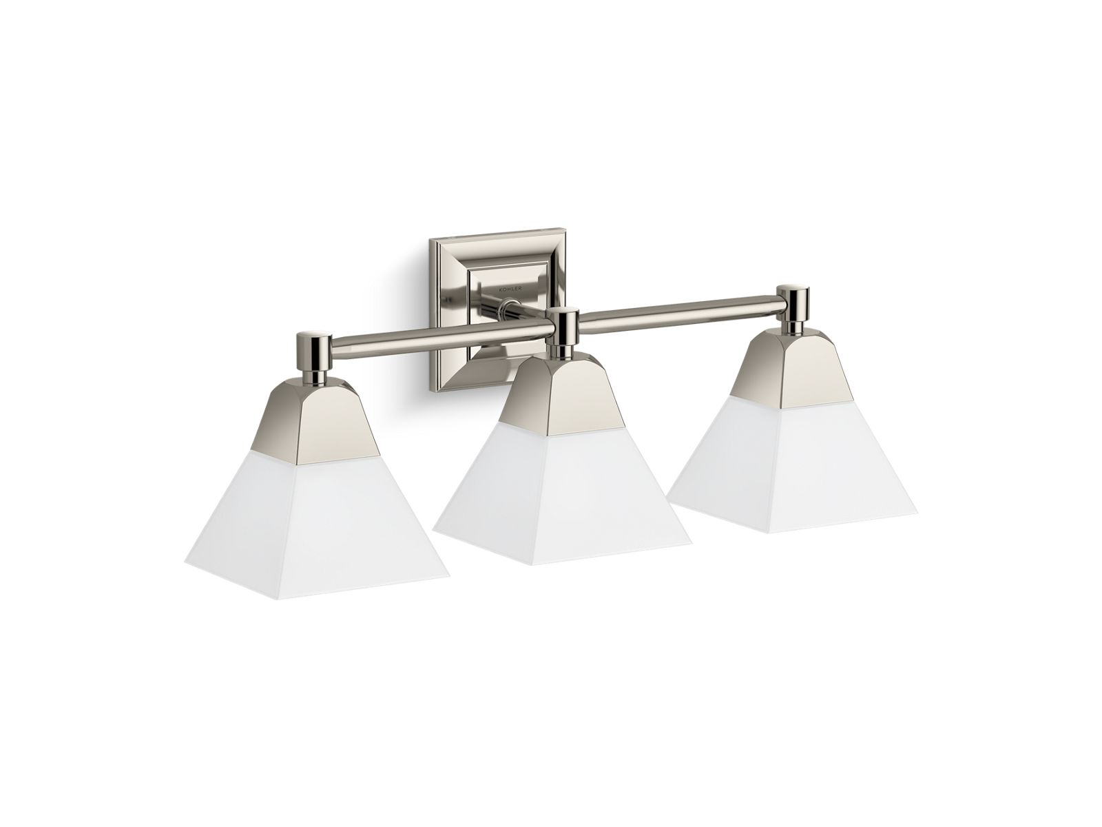 KOHLER K-23688-BA03-SNL Memoirs Three-Light Sconce - Polished Nickel