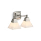 KOHLER K-23687-BA02-BNL Memoirs Two-Light Sconce In Brushed Nickel