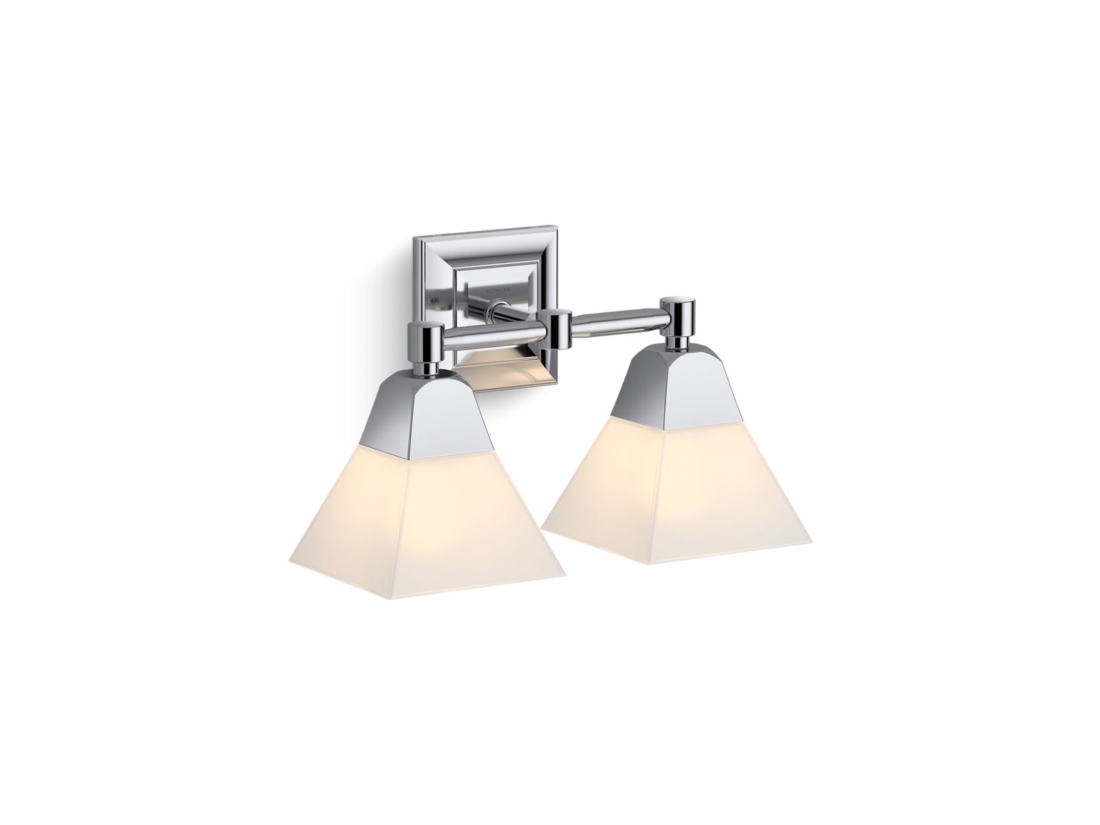 KOHLER K-23687-BA02-CPL Memoirs Two-Light Sconce - Polished Chrome