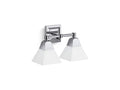 KOHLER K-23687-BA02-CPL Memoirs Two-Light Sconce - Polished Chrome