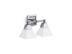 KOHLER K-23687-BA02-CPL Memoirs Two-Light Sconce - Polished Chrome