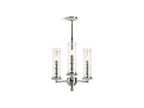 KOHLER K-23342-CH03-SNL Damask 20" Chandelier In Polished Nickel