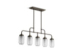 KOHLER K-22660-CH05-BZL Artifacts 36" Linear Chandelier In Oil-Rubbed Bronze