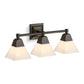 KOHLER K-23688-BA03-BZL Memoirs Three-Light Sconce In Oil-Rubbed Bronze