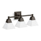 KOHLER K-23688-BA03-BZL Memoirs Three-Light Sconce In Oil-Rubbed Bronze