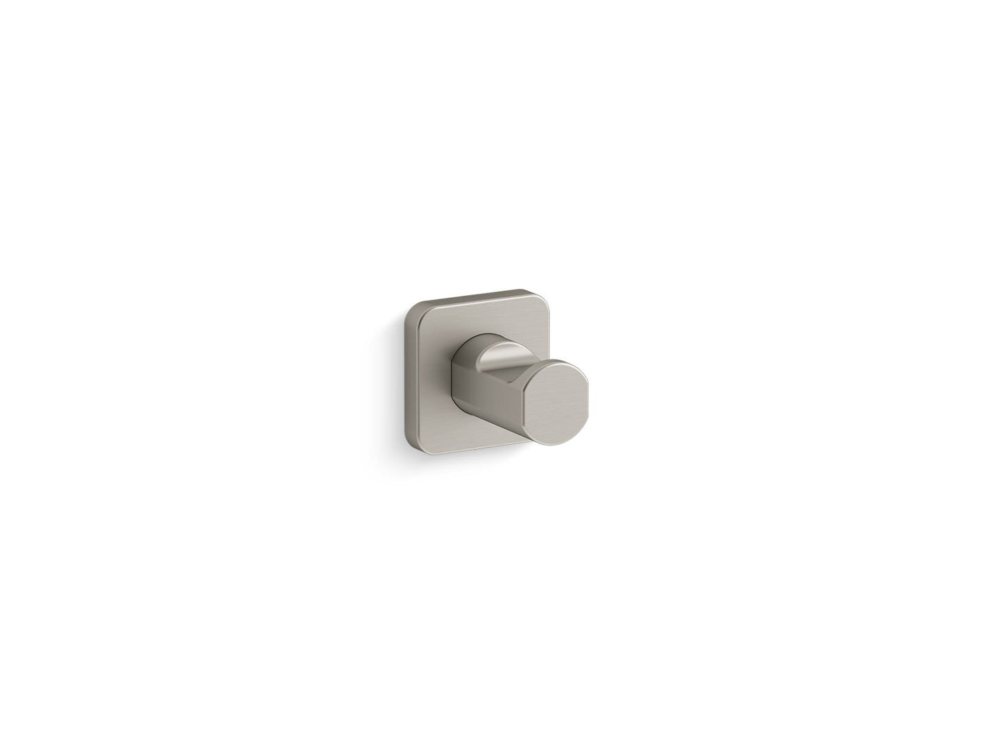 KOHLER K-23529-BN Parallel Robe Hook In Vibrant Brushed Nickel