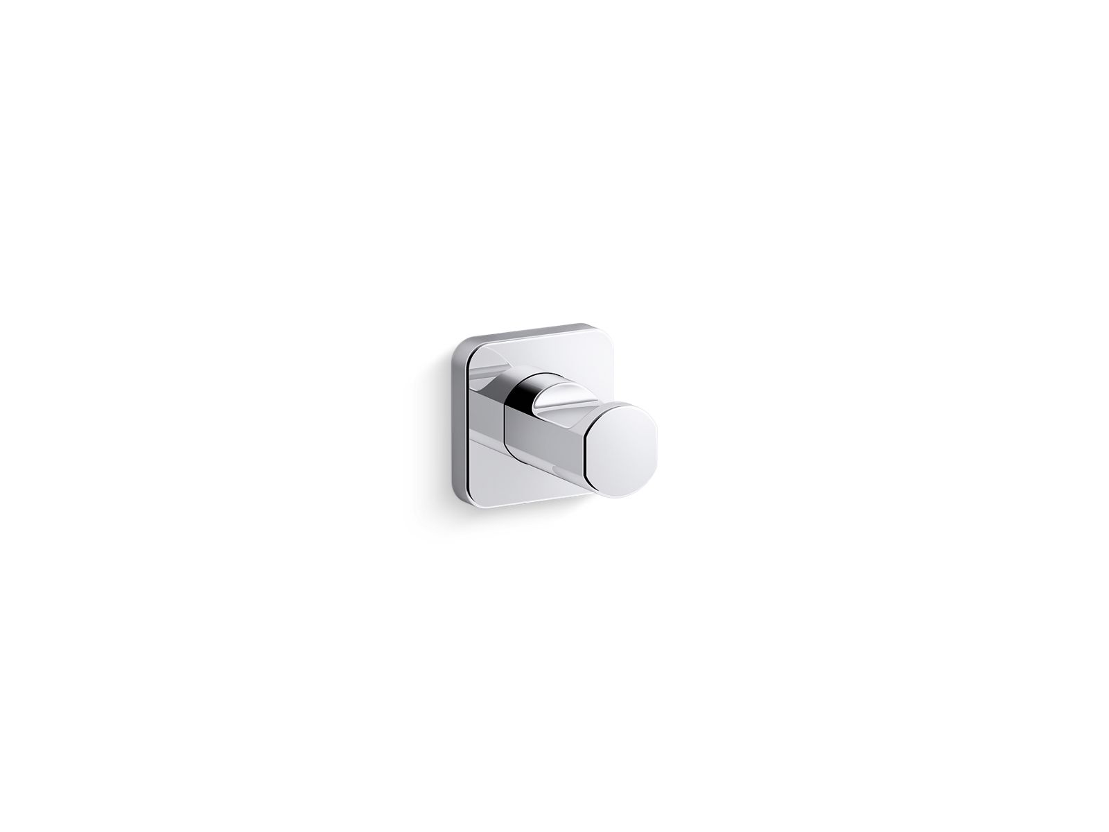 KOHLER K-23529-2MB Parallel Robe Hook - Vibrant Brushed Moderne Brass