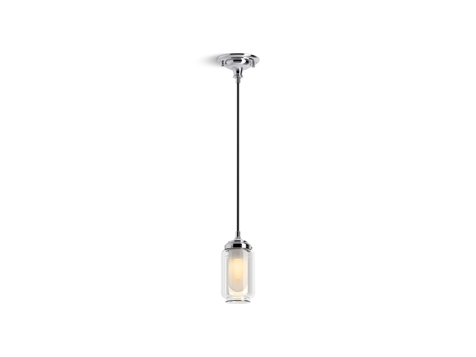 KOHLER K-22653-PE01-2GL Artifacts 4" Pendant - Brushed Moderne Brass
