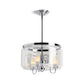 KOHLER K-22656-CH03-CPL Artifacts 22" Chandelier In Polished Chrome