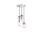 KOHLER K-23341-PE03-CPL Damask 12" Pendant In Polished Chrome