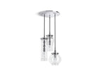 KOHLER K-23341-PE03-CPL Damask 12" Pendant In Polished Chrome