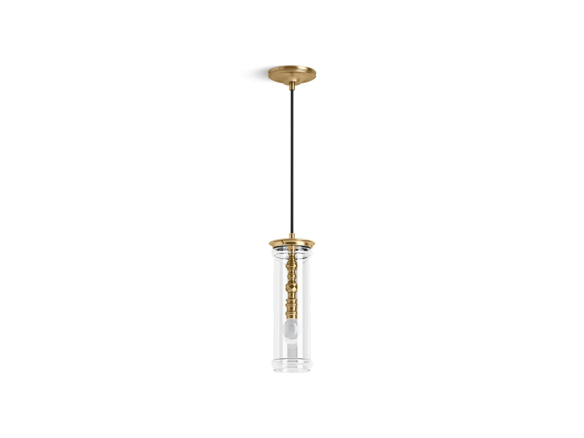 KOHLER K-23339-PE01-BGL Damask 4" Pendant - Moderne Brushed Gold