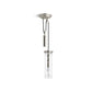 KOHLER K-23340-PE01-SNL Damask 4" Adjustable Pendant In Polished Nickel