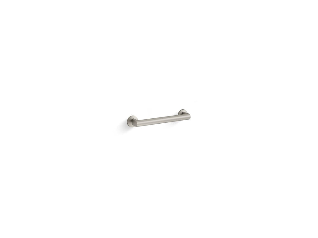 KOHLER K-25159-BN Components 12" Grab Bar - Vibrant Brushed Nickel