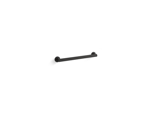 KOHLER K-25160-BL Components 18" grab bar - Matte Black
