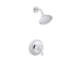 KOHLER K-TS10276-4G-CP Forte Rite-Temp Shower Trim Kit, 1.75 Gpm In Polished Chrome