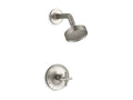 KOHLER K-TS14422-3G-BN Purist Rite-Temp Shower Trim Kit With Cross Handle, 1.75 Gpm - Vibrant Brushed Nickel