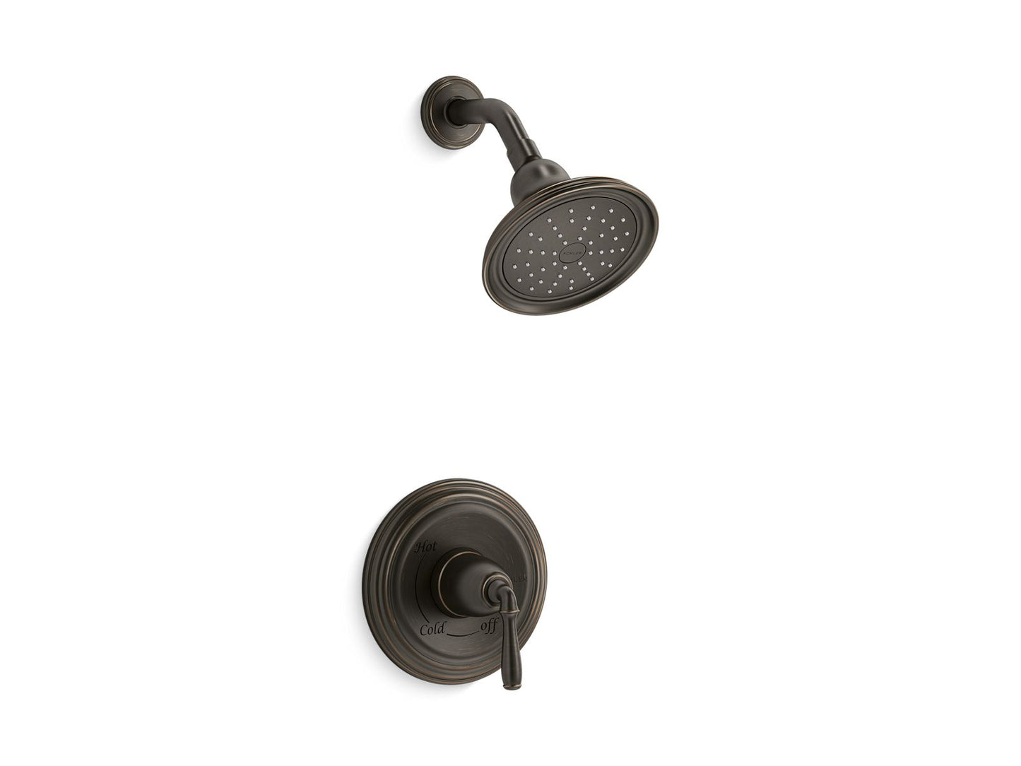 KOHLER K-TS396-4G-2BZ Devonshire Rite-Temp Shower Trim Kit, 1.75 Gpm In Oil-Rubbed Bronze