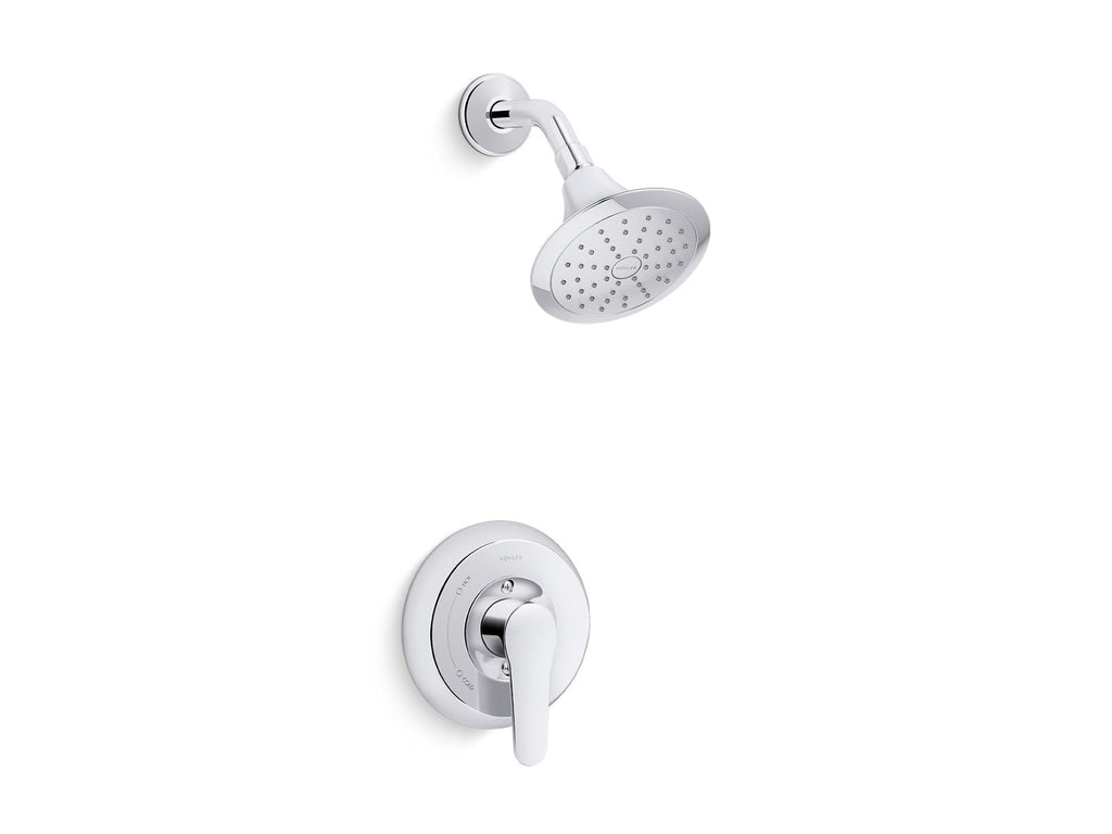 KOHLER K-TS98008-4G-CP July Rite-Temp Shower Trim Kit, 1.75 Gpm - Polished Chrome