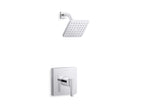 KOHLER K-TS99764-4G-BL Honesty Rite-Temp Shower Trim Kit, 1.75 Gpm - Matte Black