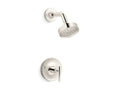 KOHLER K-TS14422-4G-SN Purist Rite-Temp Shower Trim Kit With Lever Handle, 1.75 Gpm - Vibrant Polished Nickel