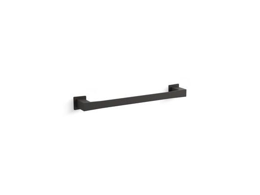 KOHLER K-26633-BL Honesty 18" Towel Bar In Matte Black